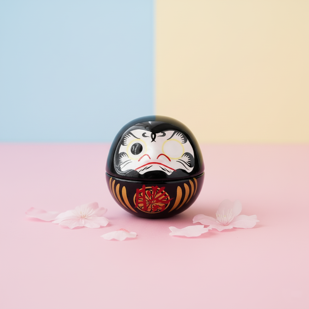 Daruma de cerámica